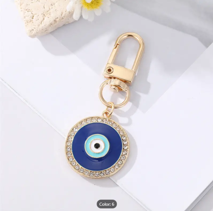 Turkish Evil Eye Key Chain