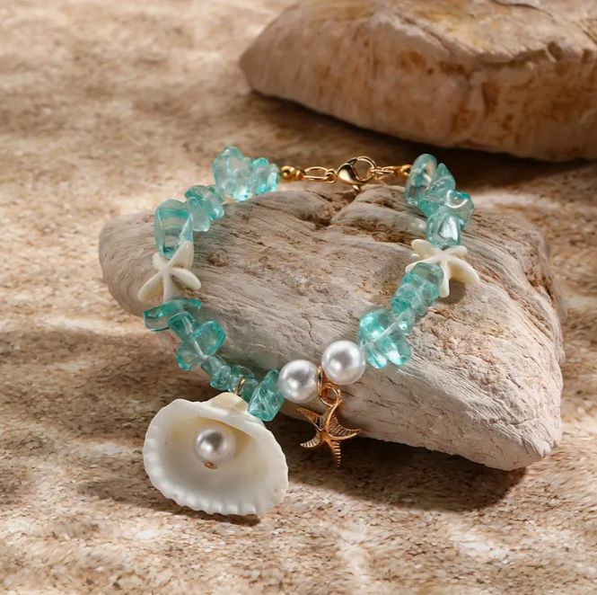 Chic Charm Bracelet - Sea Pearl